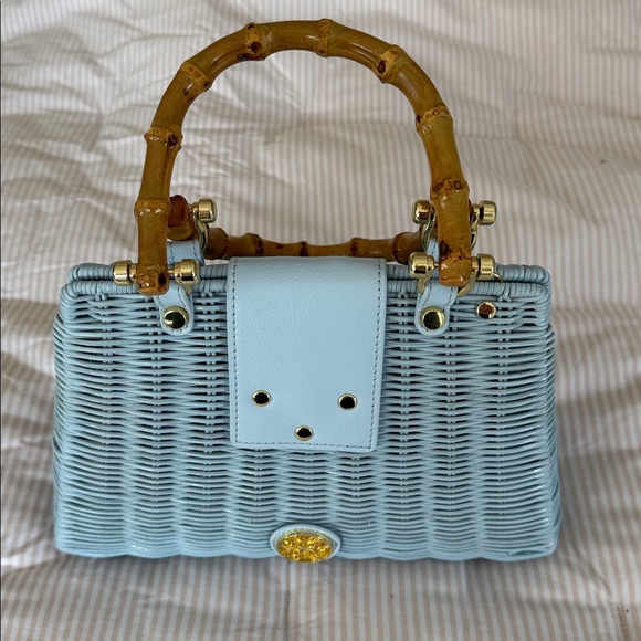 Lilly Pulitzer Leena Top Handle Bag in Blue - Picture 6 of 14